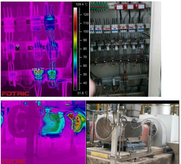 Fotric热像仪应用于工厂配电与电机维护