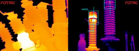 FOTRIC热像仪在变电设备系统检测上的应用