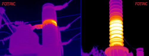 FOTRIC热像仪在变电设备系统检测上的应用