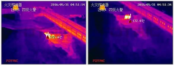 FOTRIC红外热像仪应用于煤仓智能防火